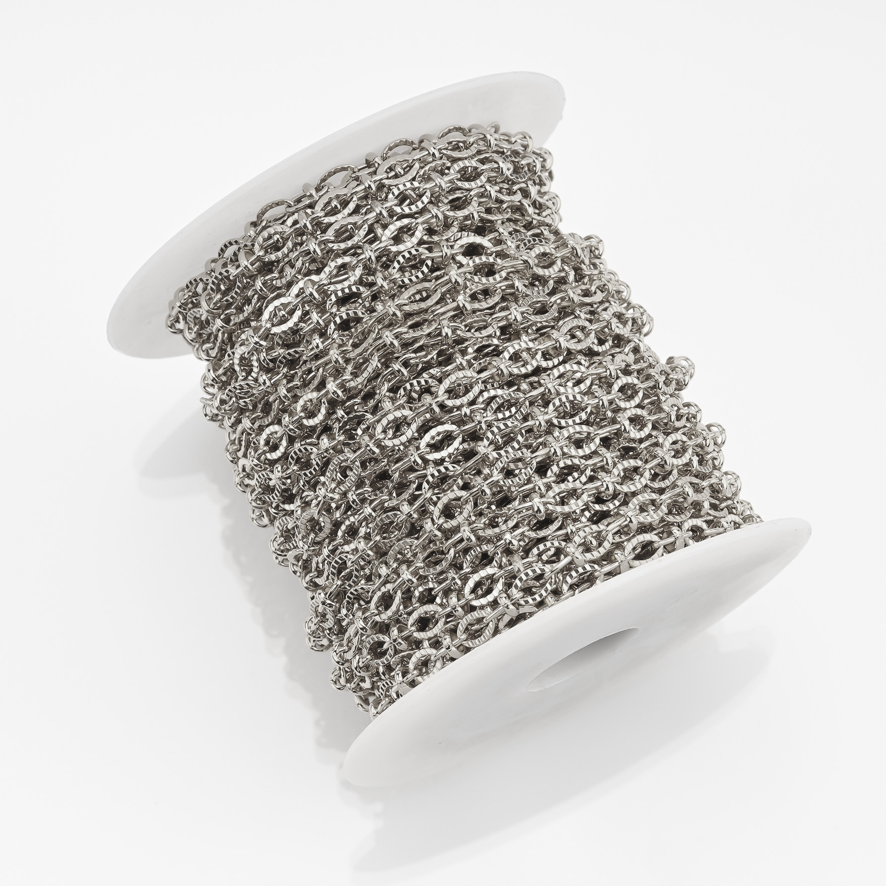 Horizontal Pattern Clip 8-shaped: Steel silver