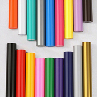 Vinilo Adhesivo de PVC Brillante de 120g para Plotter de Corte, Removible y Permanente, Venta al por Mayor, Colores Surtidos