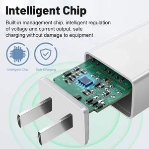 Nhà máy duy nhất cổng khối điện thoại di động ladegerat 20 watt Loại C <span class=keywords><strong>Adapter</strong></span> USB C 20 W sạc cho <span class=keywords><strong>iPhone</strong></span> 16 15 14 M13 12 Pro Max - Product Image 6