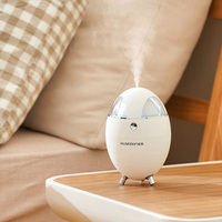 Mini humidificateur portable créatif en forme d'œuf, diffuseur ultrasonique à brume froide, peut ajouter de l'huile essentielle, humidificateur d'air, contrôle de l'humidité YS