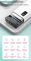 Chargeur rapide ultra-mince 2 en 1 PD22.5W, batterie externe 20000mAh, double USB type-C portable