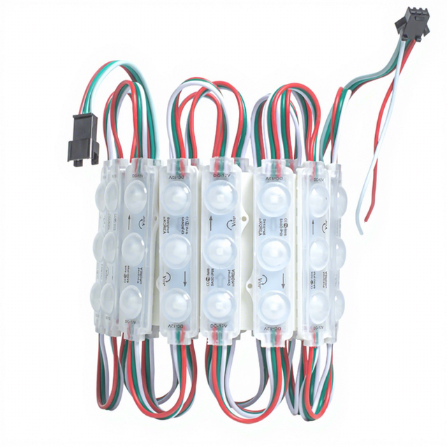 20pcs/string 170° IP65 7015 Size 12V Smd 5050 WS2811 Led Module RGB