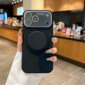 Funda Magnética de Silicona para Teléfono, Colorida, Resistente a Impactos, para 17/16/15/14/13 Pro Max, con Asa Fija - Product Image 6