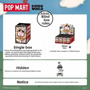 Juguete de PVC Auténtico de Popmart, <span class=keywords><strong>MICKEY</strong></span> <span class=keywords><strong>MOUSE</strong></span> WORLD, Linda Muñeca de Anime de 10CM, Caja Ciega Misteriosa, Unisex, Embalaje Original - Product Image 6