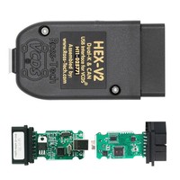 High-quality Universal 1:1 HEX V2 VCDS for COM 253 Software for Audi Vehicle Diagnostics PLCC Text OLIVER Fitment