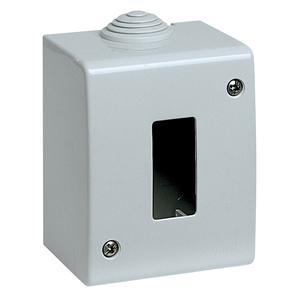 Contenitore grigio IP40 1M 8000 6.8X9.3X5.6 per custodie elettroniche - Product Image 1