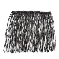 Extensions cheveux humains 1B # Dreadlock Clip in Hippe Dreads Handmade Soft Reggae Style Loc Extensions pour femmes hommes