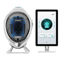 Nouvel Analyseur de Peau Intelligent LED Professionnel pour Miroir avec IA, Détection UV/Humidité et Technologie d'Analyse Topographique Faciale 3D
