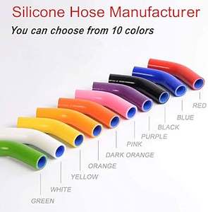 Manguera de radiador de silicona automotriz, <span class=keywords><strong>Kit</strong></span> de manguera de alto rendimiento, Flexible, personalizado - Product Image 3