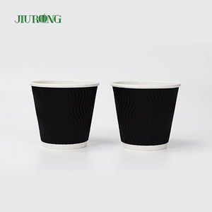 Bicchieri di Carta Isolati a Doppia Parete in Diverse Misure, Bicchieri Usa e Getta Personalizzati per Caffè e Feste - Product Image 4