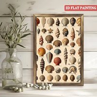 Toile d'art sur châssis en bois 20x30cm, motif Candy Skin Divers