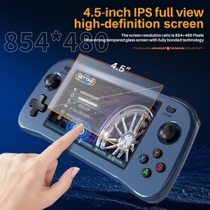 Console de jeu portable rétro SF3100, écran IPS de 4,5 pouces, 64 Go, 20 000 <span class=keywords><strong>jeux</strong></span>, batterie de 3000 mAh, prise en charge de la sortie <span class=keywords><strong>PS1</strong></span> et TV, lecteur portable - Product Image 3