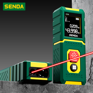 מד מרחק לייזר דיגיטלי מדויק עם תצוגה דיגיטלית למדידה מדויקת - Product Image 2