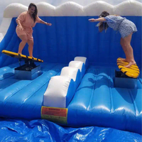 Simulateur de surf gonflable portable d'extérieur pour enfants, entraîneur d'équilibre pour le surf, couleur personnalisée, marque Songfa, matériau PVC