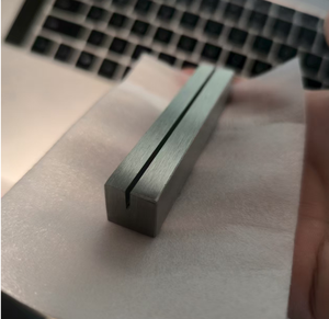 10 cm recht roestvrijstalen displaylabel prijskaartje visitekaartje desktop notitieblok berichtbasisstandaard desktop organizer - Product Image 4