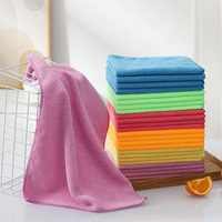 Serviette multi-usages, chiffon sans peluches, technologie de tricotage warp et fibres ultra-fines, chiffon de nettoyage en microfibre réutilisable