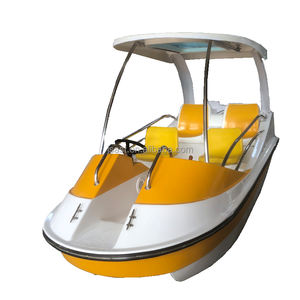 Alta qualità 4 persone barca elettrica di sicurezza acqua amuse programma nuovo popolare attrezzature sportive per la <span class=keywords><strong>vista</strong></span> sul <span class=keywords><strong>lago</strong></span> - Product Image 5