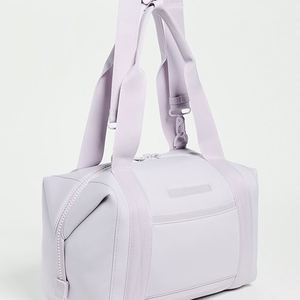 Bolsa de Viaje Deportiva de Neopreno Lila Mediana con Cierre, para Mujer, con Logotipo Personalizado, Impermeable, de Gran Capacidad, Portátil - Product Image 4