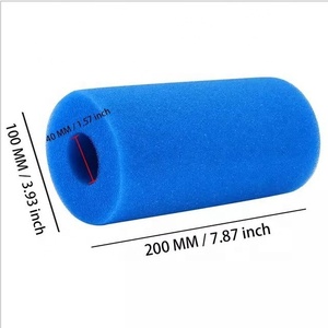 Filtro de piscina cartucho de espuma para tipo A, filtro lavable reutilizable limpiador de esponja para piscina, Compatible con <span class=keywords><strong>Intex</strong></span> tipo A - Product Image 1