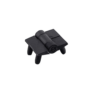 Mwre Plastic Hinge B-2920P Nylon Black Anti Detachment Industrial Equipment Limit Butterfly Hinge - Product Image 4