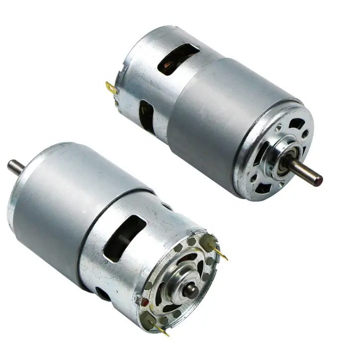 Fan motor 775/795/895 high speed and high torque double ball bearing 12V mini DC motor