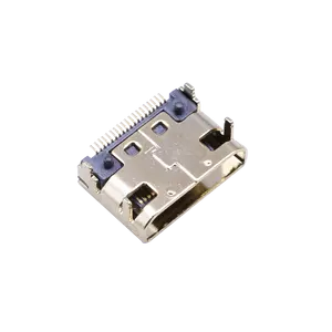 Mini conector macho para conector fêmea, adaptador de montagem de parede tomada de energia hd para áudio e vídeo