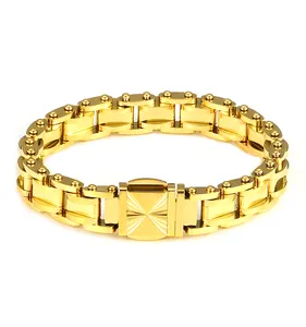 Wholesale China Manufacturer Vendor 18 K Gold Plated Stainless Steel Fashion Jewelry Bracelet