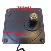 Moteur à courant continu 48V pour véhicules de lavage de sols, brosse latérale 90W 100 tr/min, modèle 08FA5GN18KB, indice de protection IP54, efficacité IE1