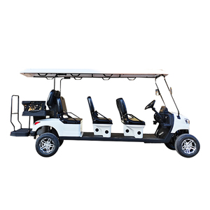 Voiturette de golf Gc6+2 Bibo 2025 New Street avec batterie au lithium 48V, 6 places, moteur 4kW, certifiée DOT/CE, vitesse 30-50 km/h, voiturettes de golf économiques - Product Image 5