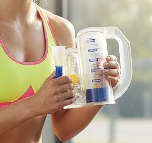 Spiromètres à balle unique, appareil d'entraînement respiratoire médical, spiromètres à balle unique - Product Image 5