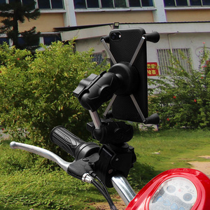 VINmounts Adjustable Tough-Claw <b>Clamp</b> Phone Mount with Ball Head 18mm to 35mm Opening for Motorcycle Bike Handlebar VIN-B-DZJ01 - Product Image 6