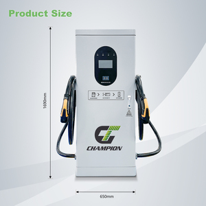 สมาร์ทคอมเมอร์เชียลฟาสต์ 60kW 120kW 160kW 240kW พอร์ตคู่ พร้อมแอพพลิเคชั่น RFID ฟังก์ชั่น OCPP ระบบกันน้ำ IP 54 - Product Image 2