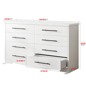 Nanyang Moderne Slaapkamer Meubels Hot Selling 8 Lades Dressoir Eenvoudige Luxe Groothandel Voor Woonkamer Ziekenhuis School Appartement - Product Image 3