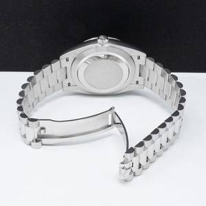 Montres pour hommes en acier inoxydable avec cadran carré, personnalisées, de marque, serties de pierres, style hip-hop, étanches à 5 ATM, avec moissanite VVS, approvisionnement direct d'usine - Product Image 5