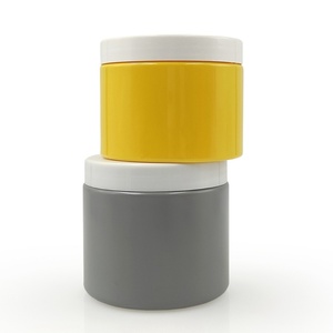 Custom Wholesale <b>Empty</b> Color Printed Plastic Face Cream PP <b>Jar</b> for Cosmetic Body Butter Packaging Screw PP Cap for Lotion Use - Product Image 2