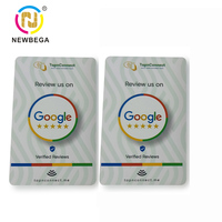 Carte PVC NFC NTAG213 Newbega pour clients professionnels avec fonction étanche, modèle 200 pour contrôle d'accès