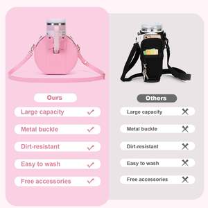 Bolso para Vaso Stanley, Bolso Bandolera para Exteriores con Portavasos para Vaso Deportivo Stanley, Bolso de Mano para Botella de Agua - Product Image 4