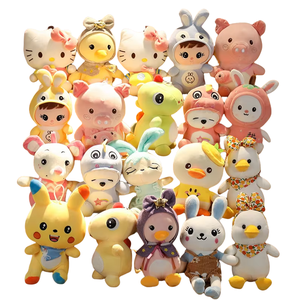 Mới trong cửa hàng nhà máy giá dễ thương nhiều kích cỡ mini đồ chơi sang trọng vòng chìa khóa cho máy clow sang trọng Thú nhồi bông đồ chơi với móc khóa - Product Image 2