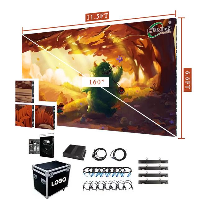ColorArt OC0030 P2.604 P2.97 P3.91 Indoor/Outdoor LED Splicing Rental Video Wall Display Panel with SMD/COB Technology