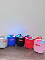 Speaker Stereo HiFi Mini Portabel S309 Ukuran Ringkas dengan Fitur Alarm Nirkabel, Baterai, Bentuk Persegi Mini dari Plastik