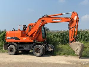 เครื่องจักรกลวิศวกรรมและก่อสร้างมือสอง Doosan dh150W-7 รถขุดล้อยางเกรดพิเศษ - Product Image 5