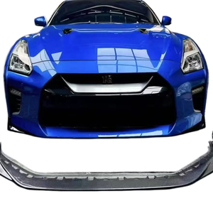 Spoiler anteriore in fibra di carbonio Vari per <span class=keywords><strong>Nissan</strong></span> <span class=keywords><strong>GTR</strong></span> R35 GT-R modello 2017-2022 - Product Image 1