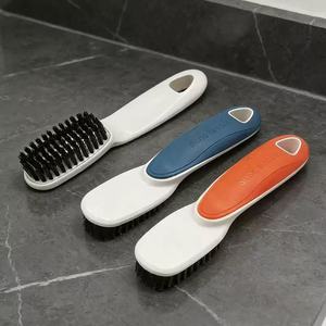 Brosse à chaussures à poils doux, en nylon et plastique, pour le nettoyage domestique, multifonctionnelle - Product Image 1