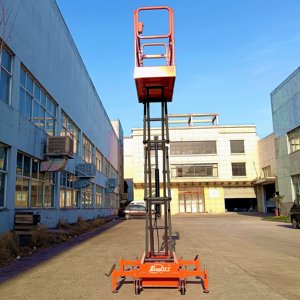 Everlift yükseltilmiş çalışma platformu 3m 3.9m 4.8m minik 300kg makas kaldırıcı hava çalışma platformu Oem - Product Image 4