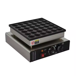220V antiaderente per frittelle e Muffin in acciaio inossidabile elettrico di qualità commerciale, facile da usare per gli hotel negozi di alimentari ristoranti - Product Image 4