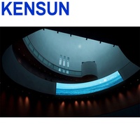 Écran LED d'intérieur KENSUN P2, affichage vidéo LED couleur pleine résolution à pixels fins pour la publicité et les applications commerciales