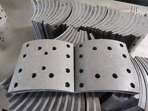 Lapisan rem 19553 dan 19554 WVA 19553/554 OEM RW29 atau <span class=keywords><strong>IV</strong></span>/159 untuk truk - Product Image 2