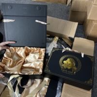 Boîtes d'expédition en papier imprimées sur mesure avec logo, emballage magnétique en gros