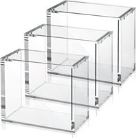 Boîte de rangement et de présentation en acrylique anti-décoloration avec couvercle magnétique pour cartes, thème Monstres et Créatures, pour achat en gros usine
