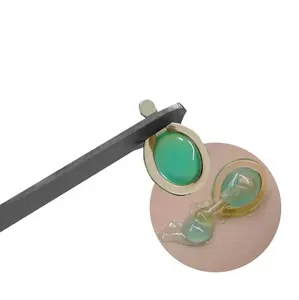 1000 buah/kantong Serum lidah buaya minyak biji anggur Kapsul lembut minyak esensial pelembap hidrasi OEM - Product Image 1